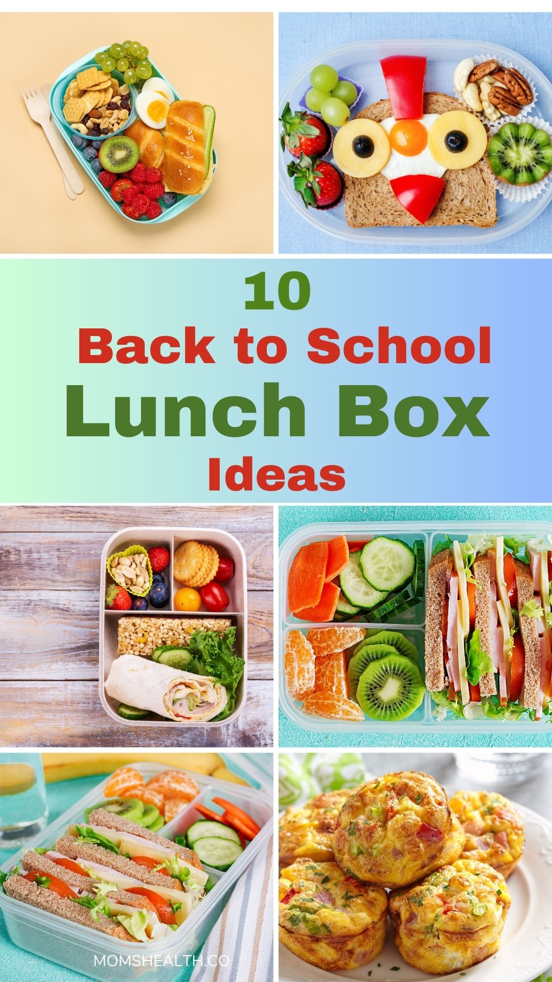 Back to School Lunch Box Ideas for Kids 