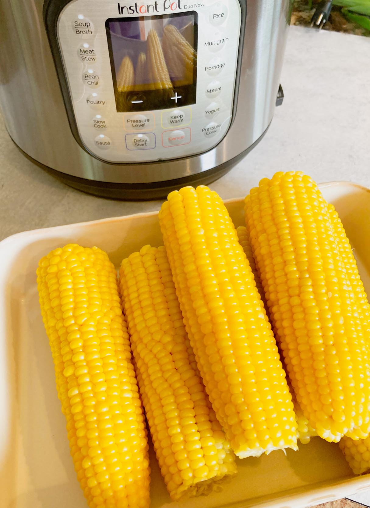 Corn on the Cob Smothered in Cajun Butter and Lime Juice