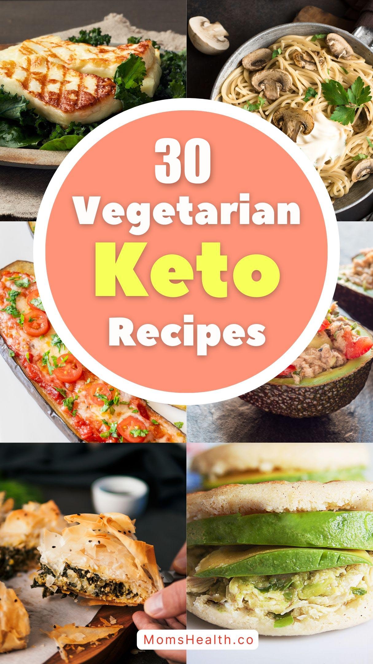 30 Vegetarian Keto Recipes for Delicious Ketogenic Diet