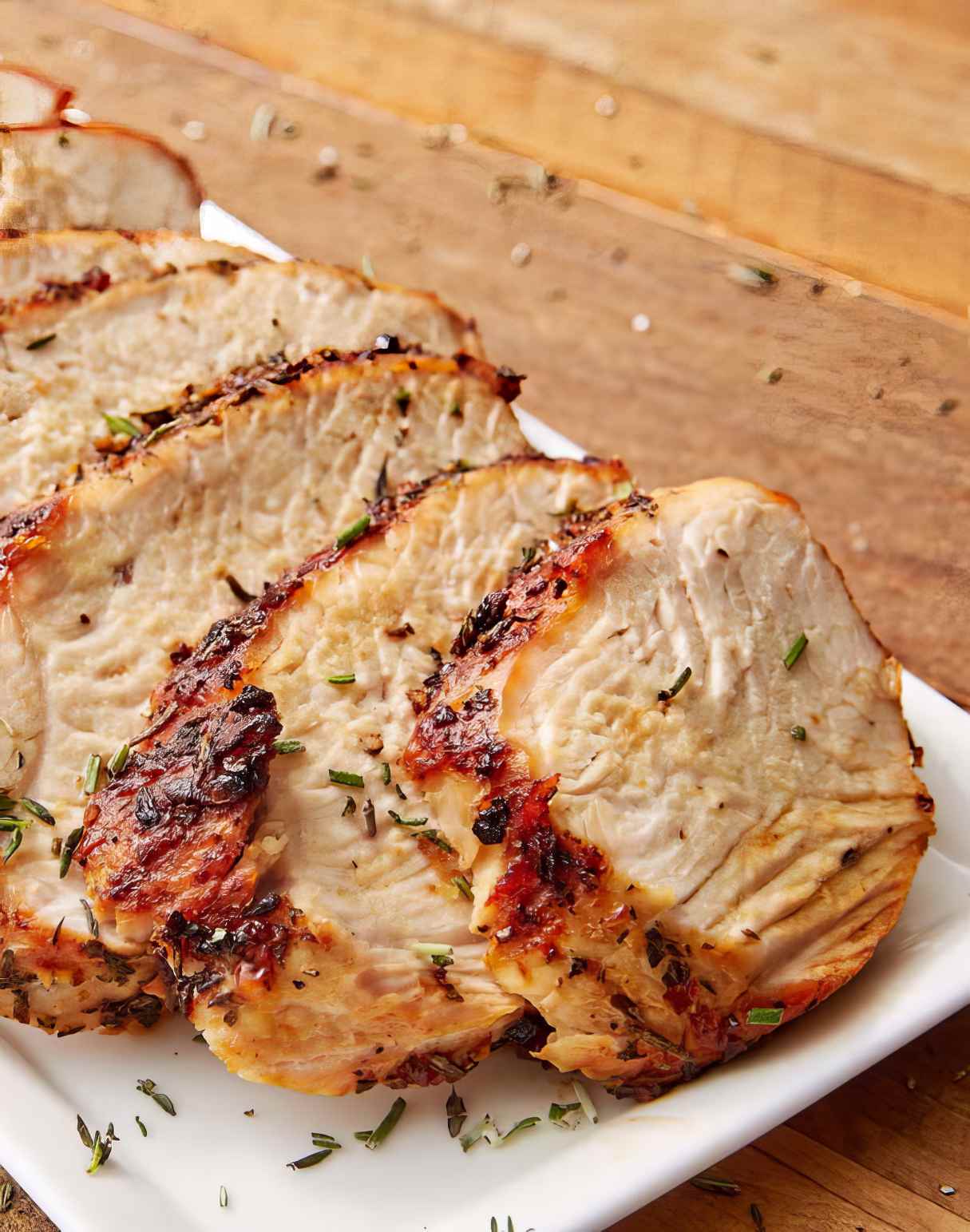Air Fryer Garlic Herb Thanksgiving Turkey Recipe