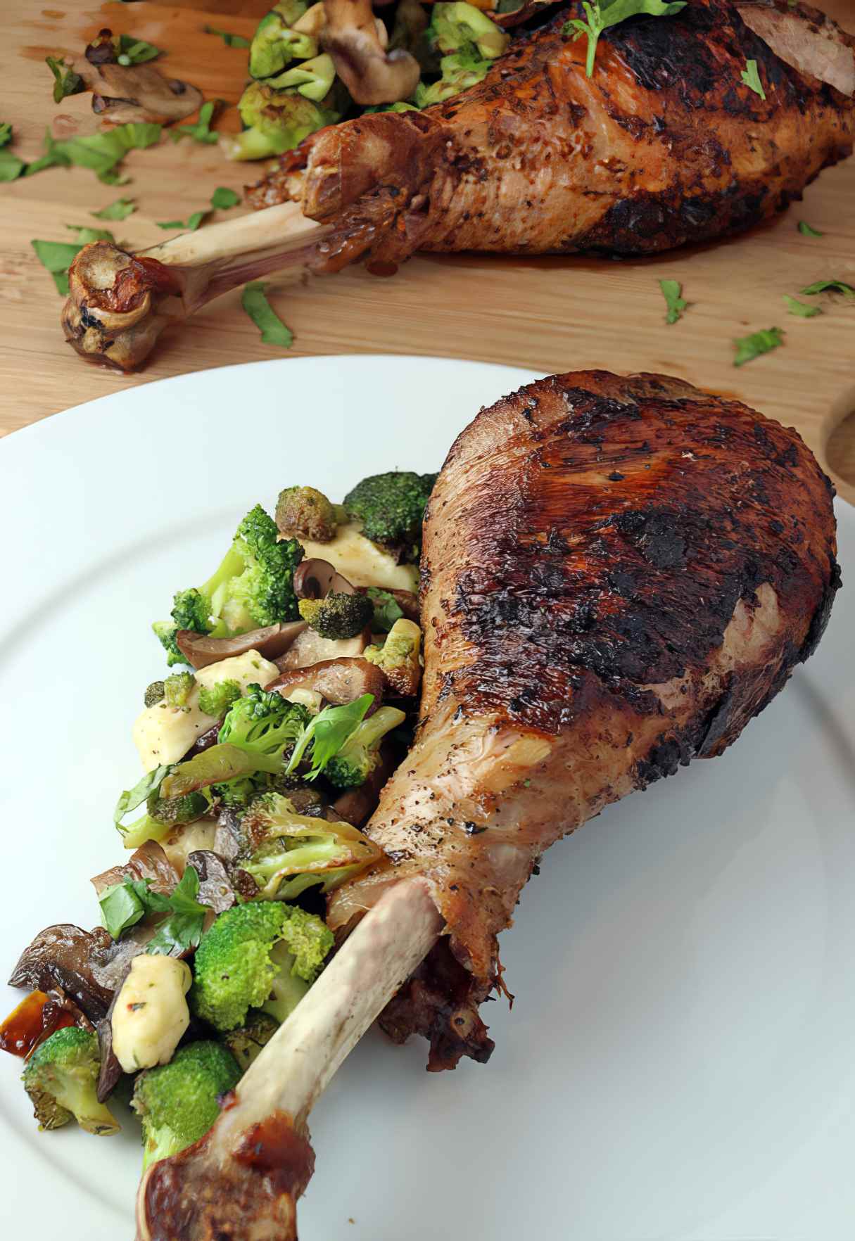 Thanksgiving Oven Roasted Turkey Legs