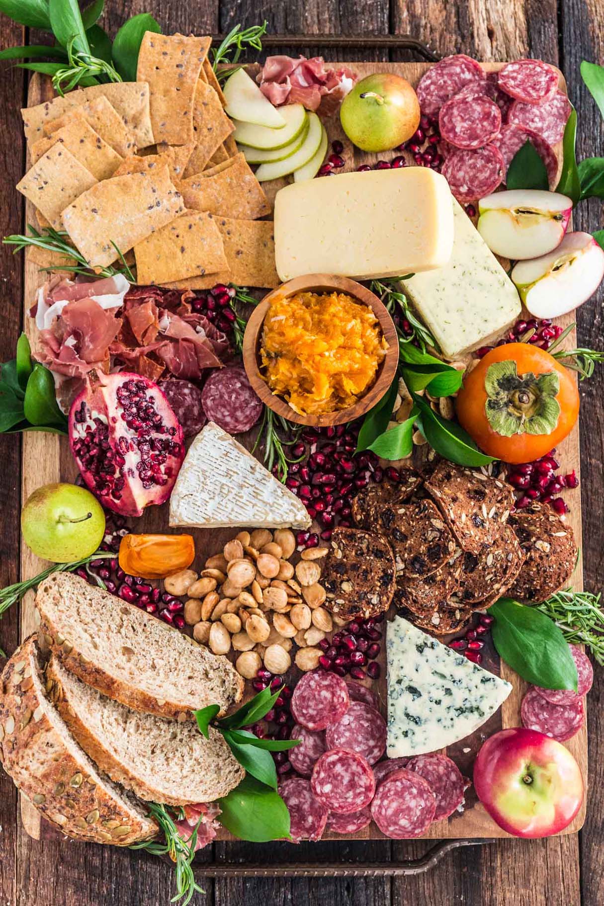A Yummy Cheese Board