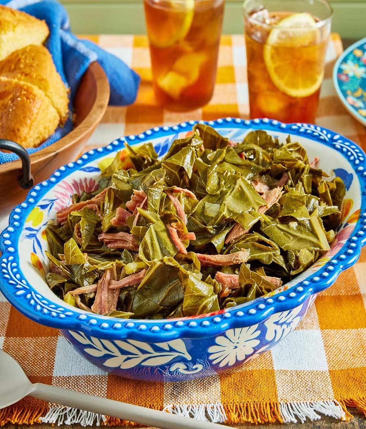 Collard Greens (Best Cornbread Dressing!)