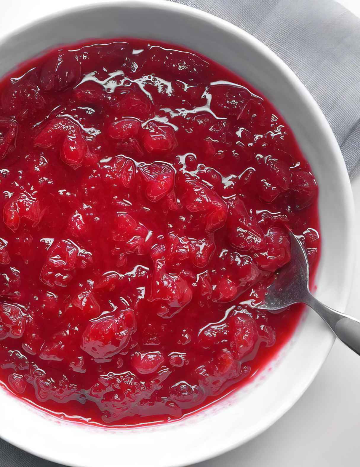 Homemade Cranberry Sauce for Thanksgiving Dinner