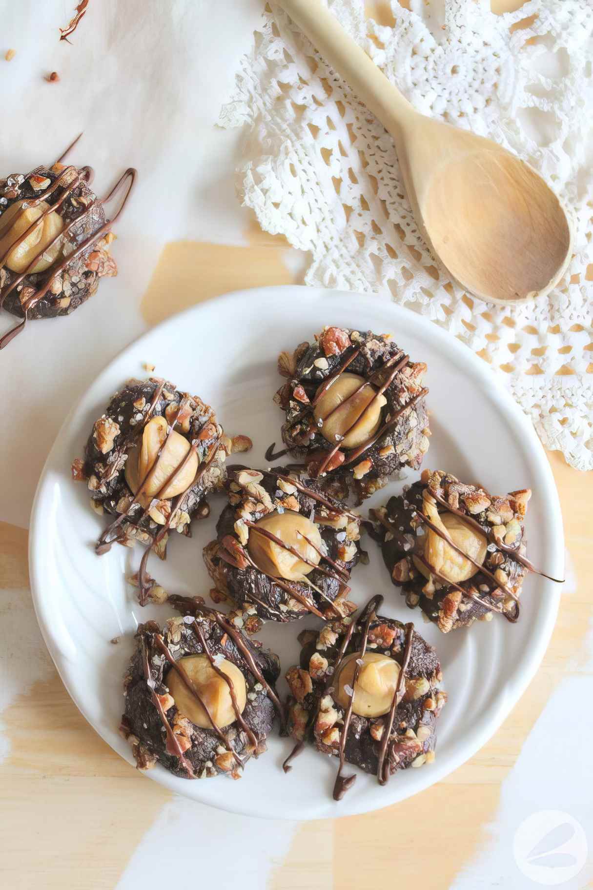 Keto Caramel Turtle Cookie Recipe