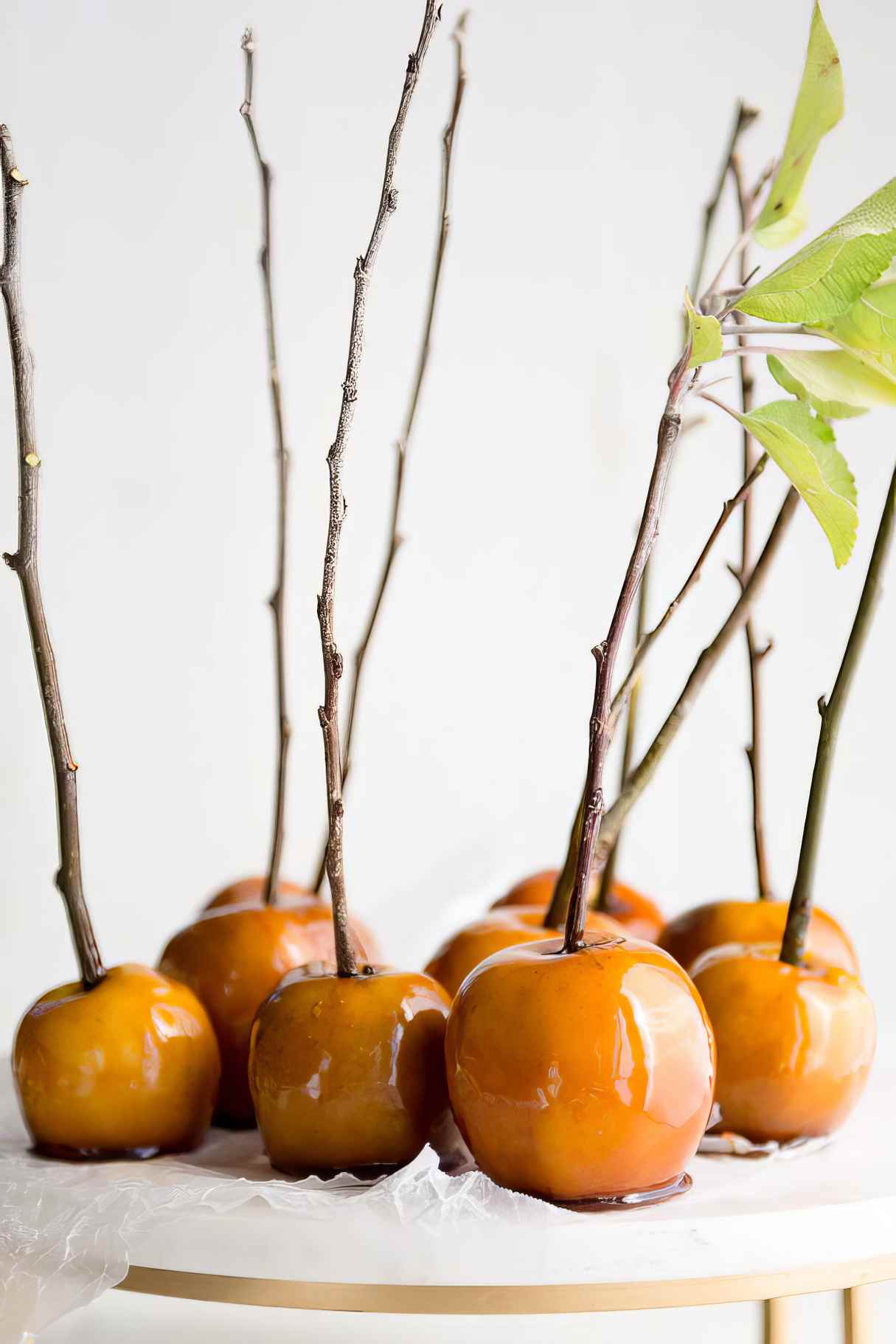 Maple Candied Apples