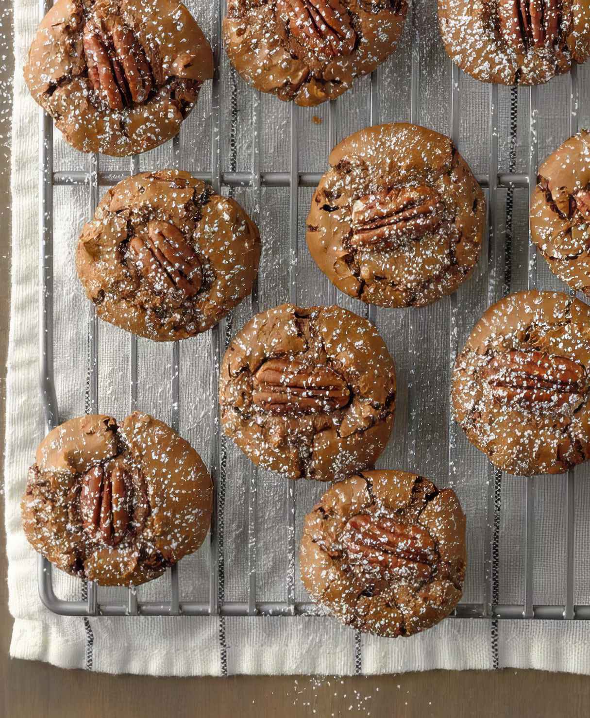 Chewy German Chocolate Cookies