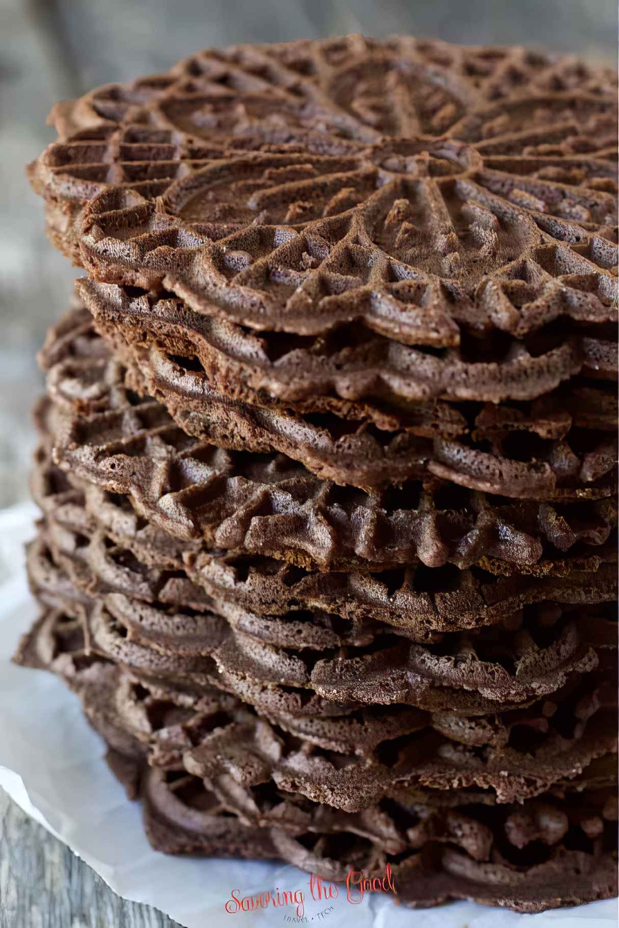 Chocolate Pizzelle Recipe