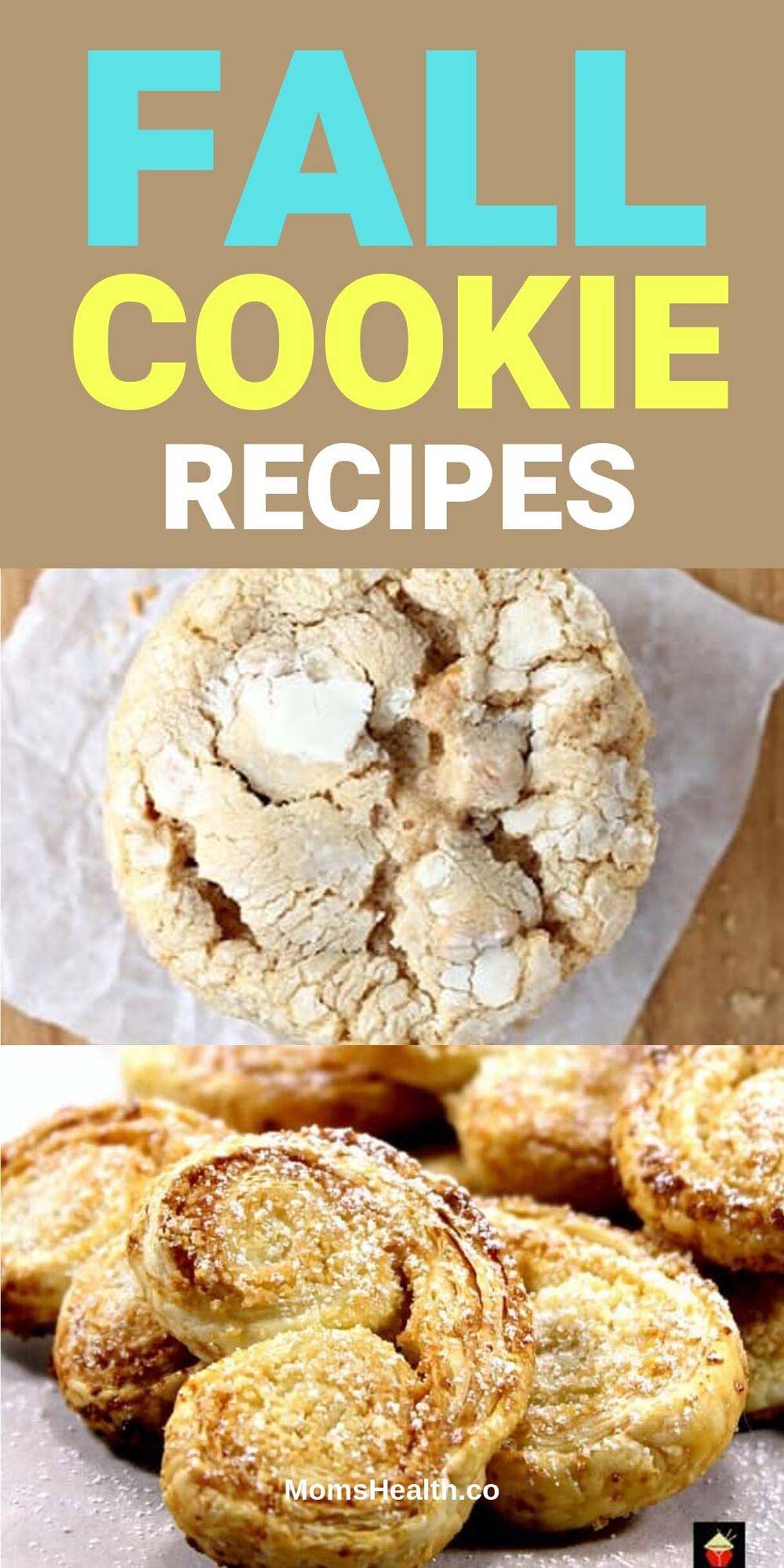 Healthy Fall Cookies Recipes