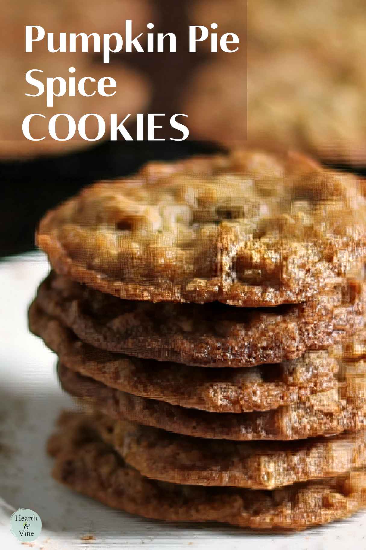 Pumpkin Pie Spice Cookie Recipe