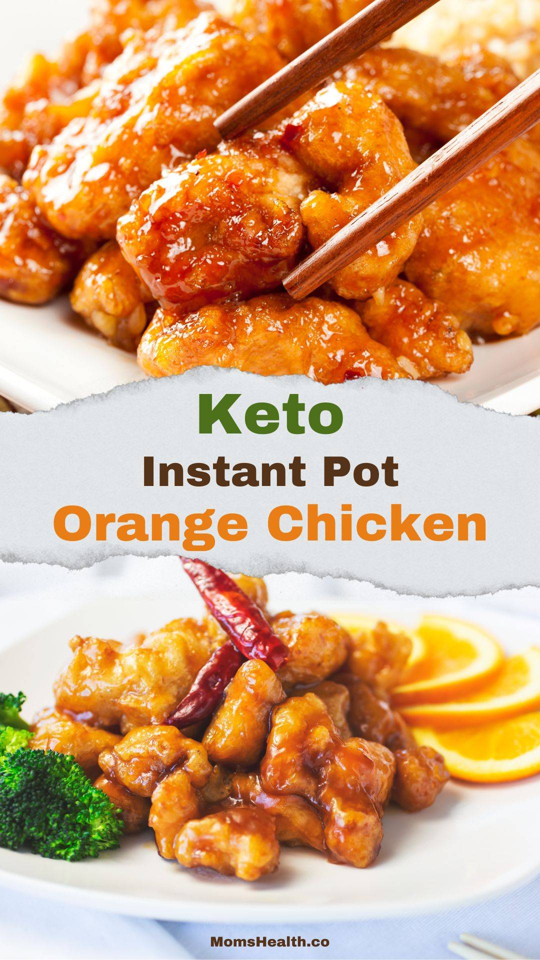 Keto Instant Pot Orange Chicken