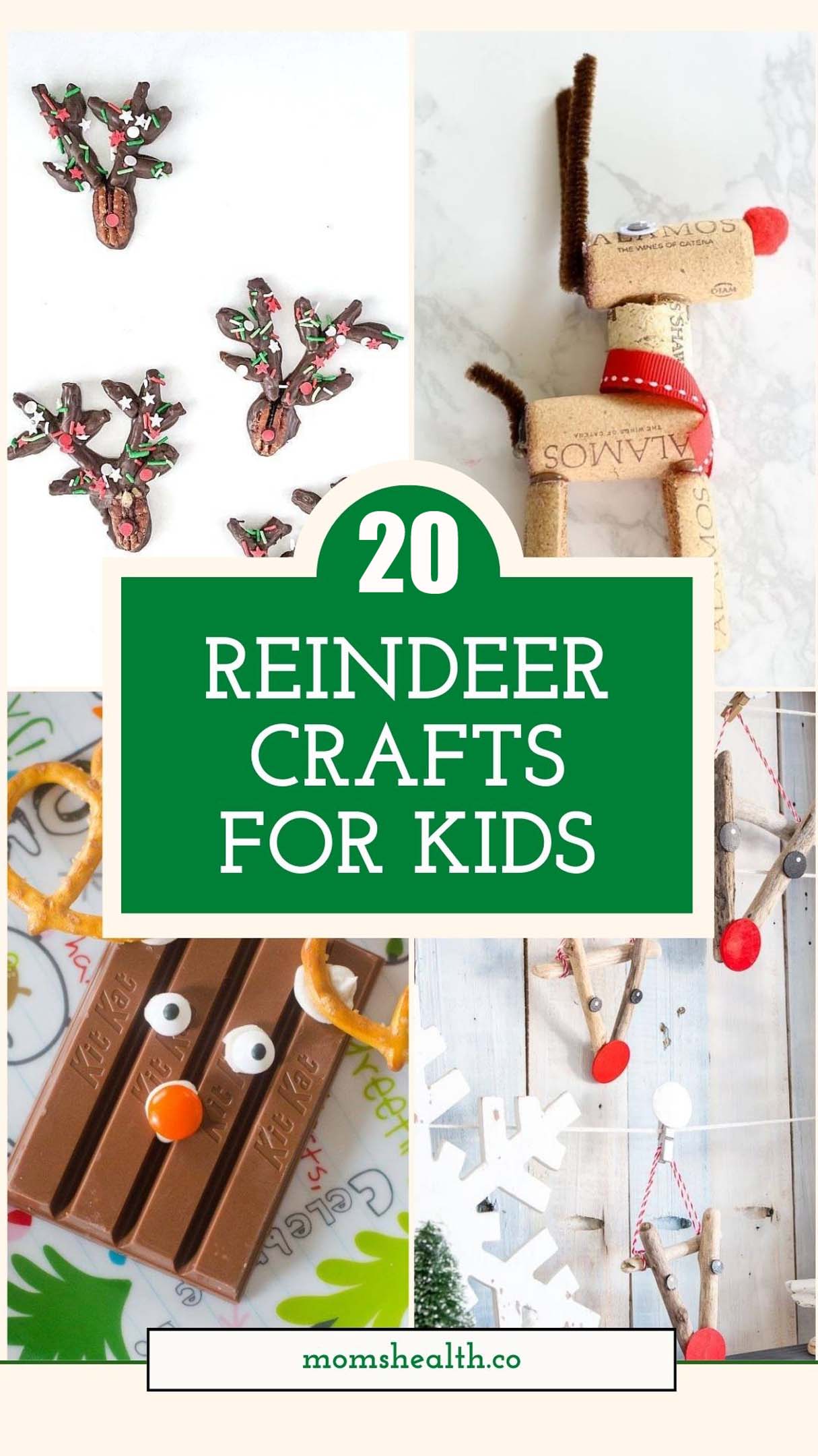 20 Easy and Fun Reindeer Crafts for Kids