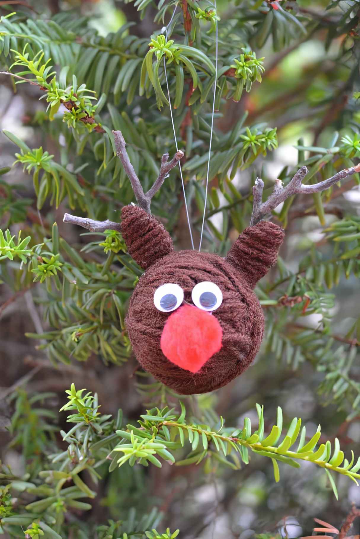Christmas Reindeer Ornament Craft