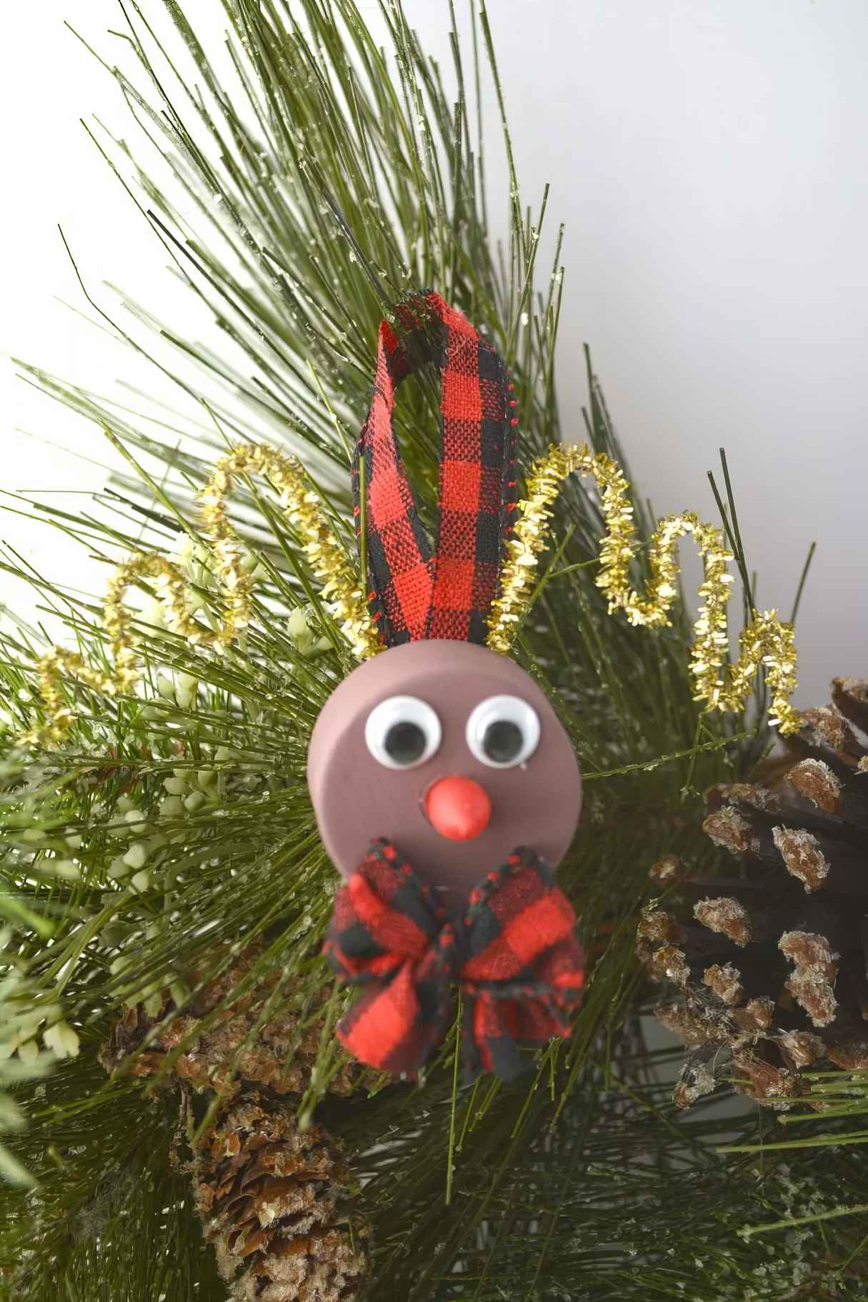 DIY Rudolph Tealight Ornament