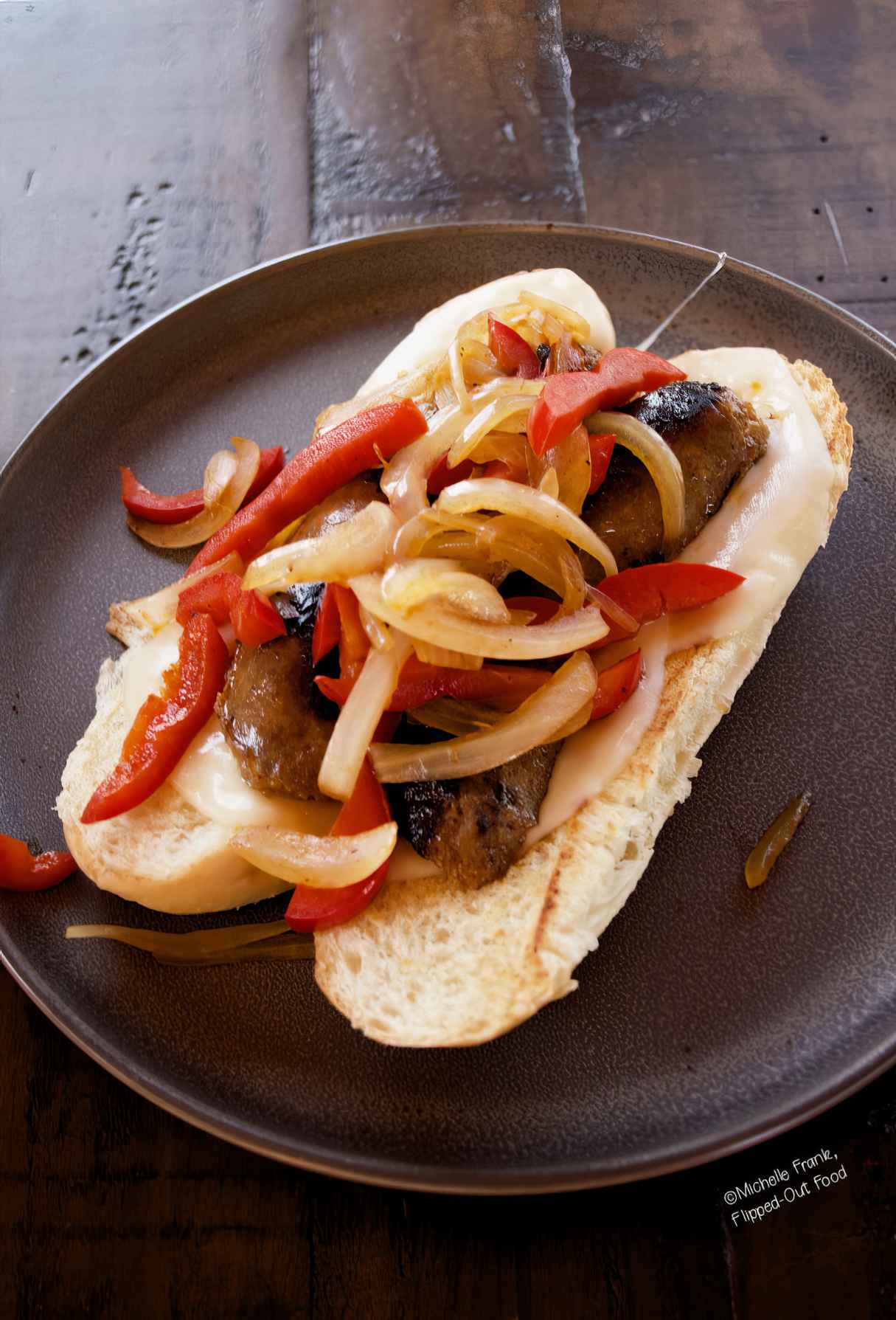 Grilled Italian Sausage Sandwiches with Pepper-Onion Foil Packs