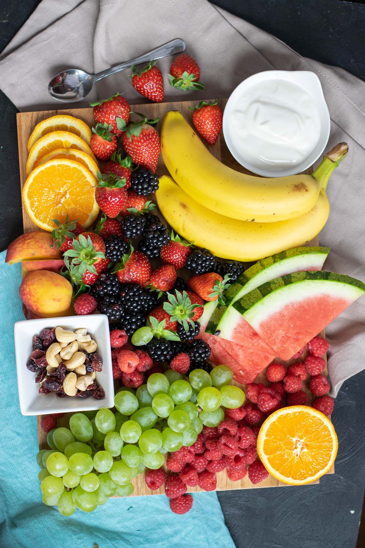 How To Make A Fruit Tray Platter (V, GF, P)