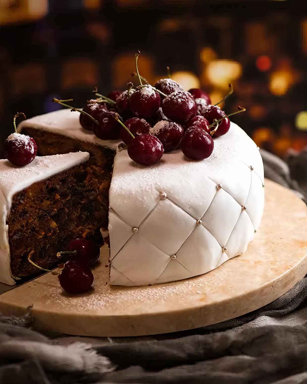 Moist Christmas Fruit Cake
