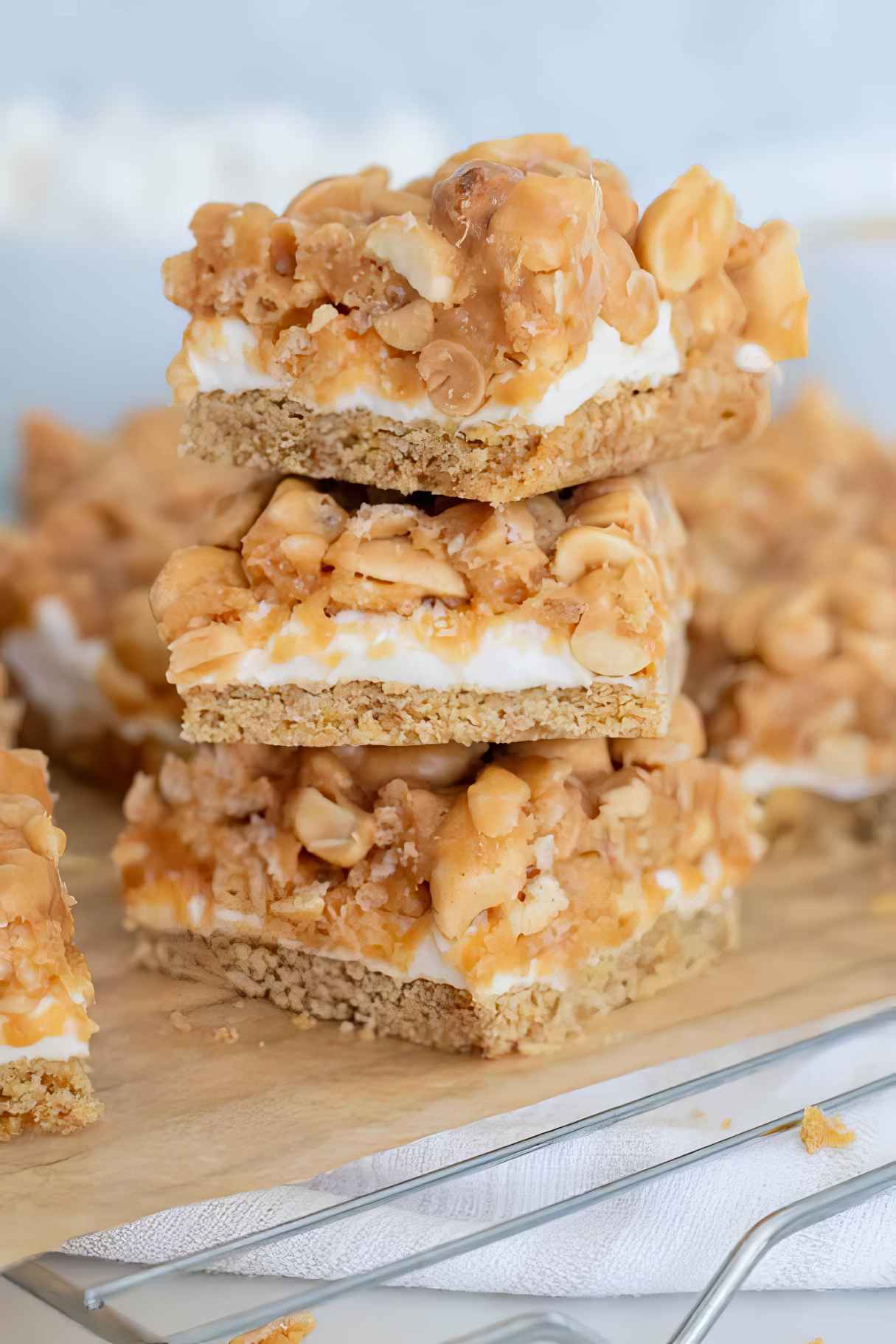 Salted Peanut Bars