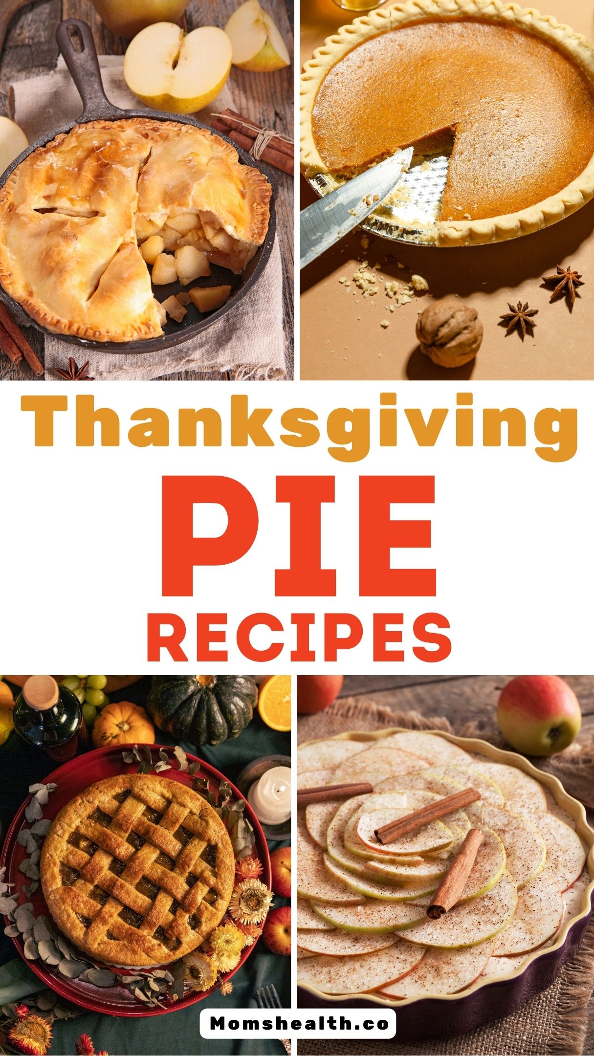 Thanksgiving Pie Recipes