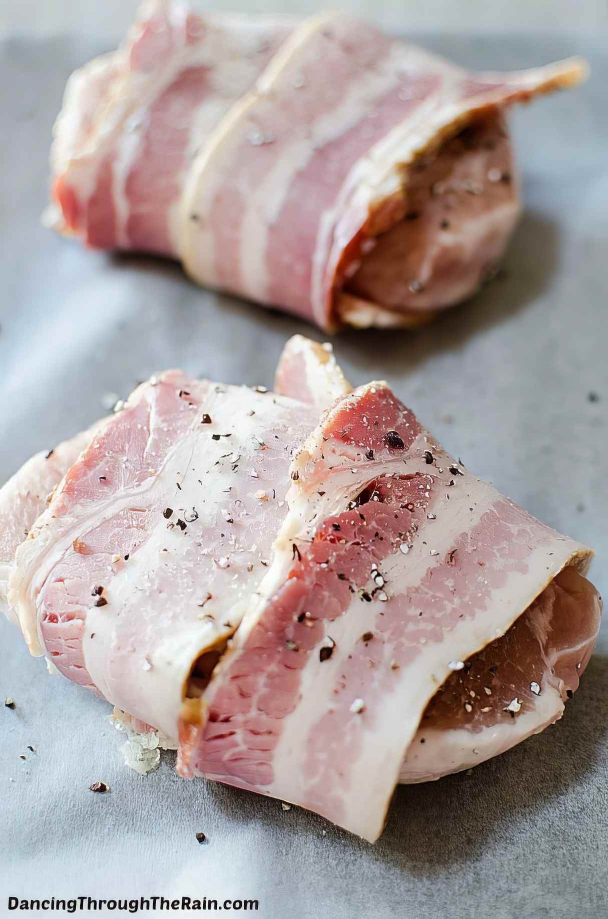 Bacon Wrapped Pork Chops