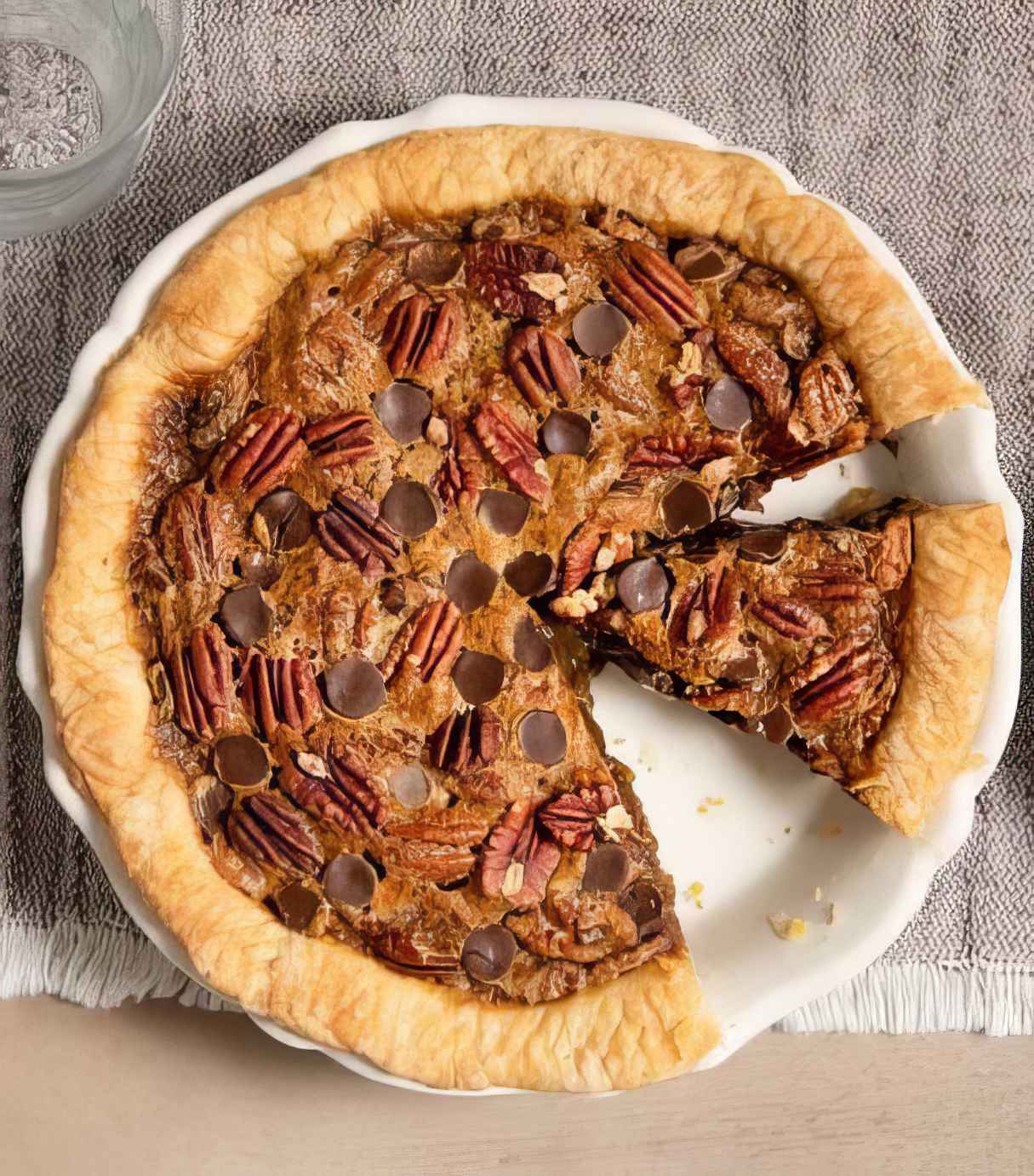 Bourbon Chocolate Pecan Pie
