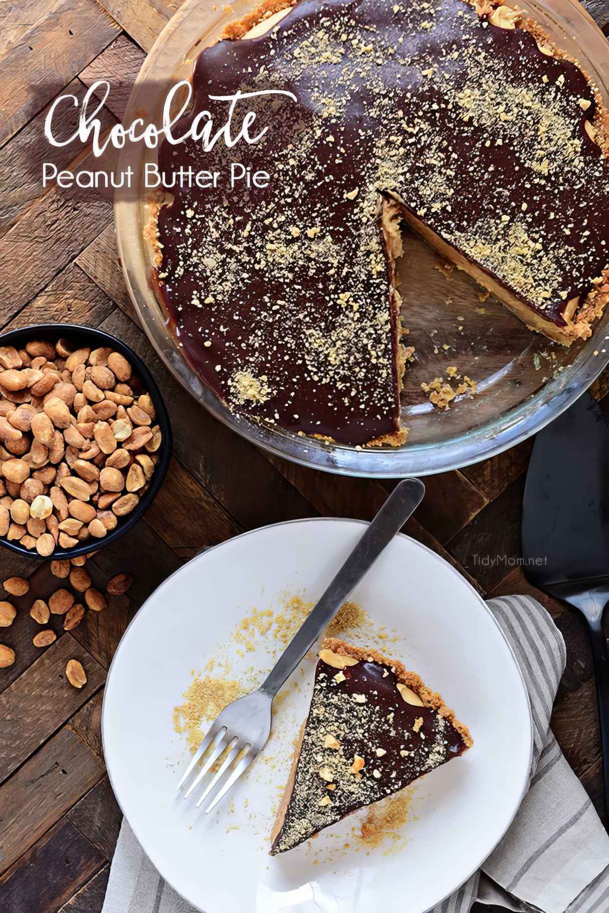 Chocolate Peanut Butter Pie