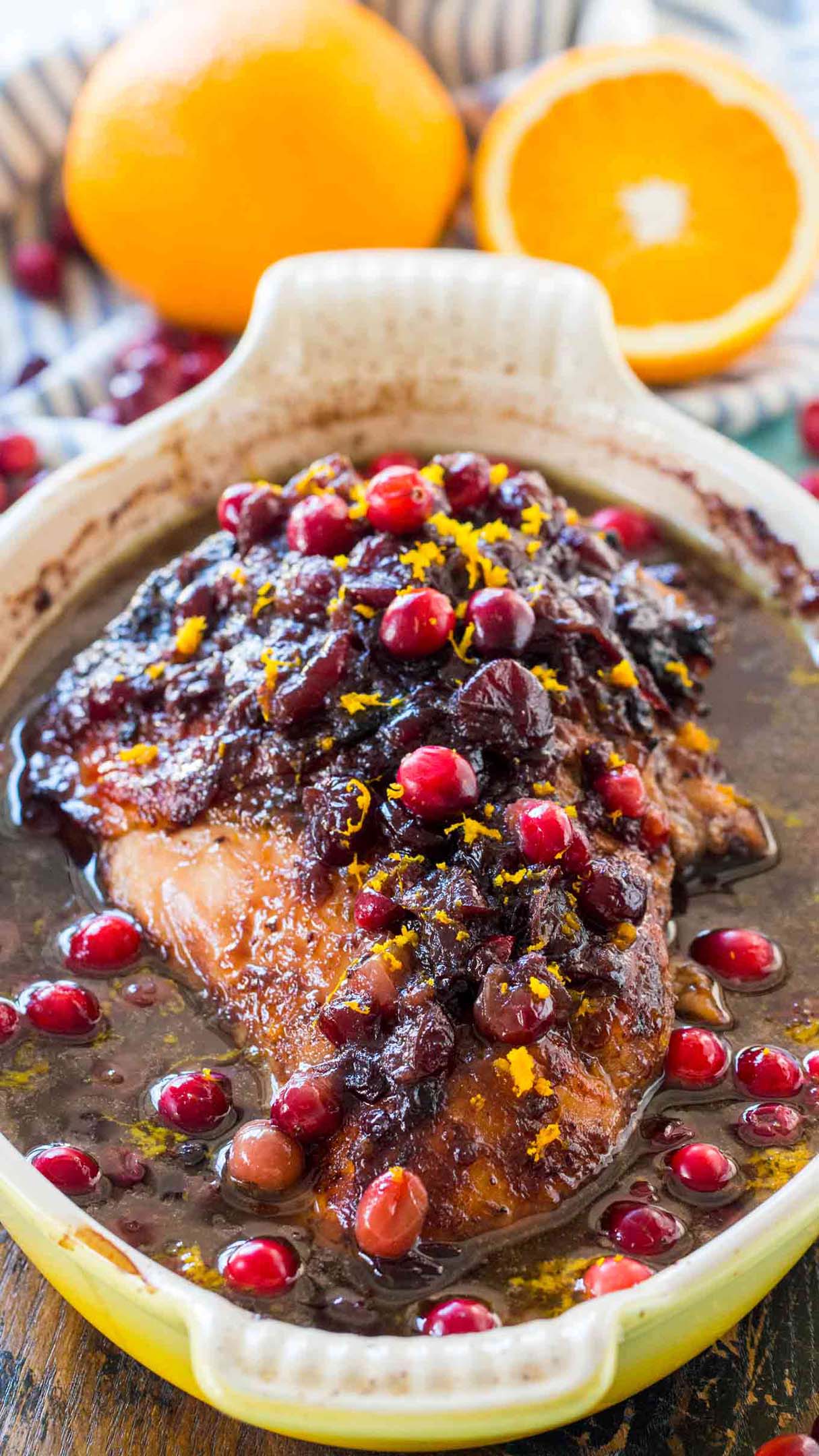 Cranberry Orange Turkey Breast