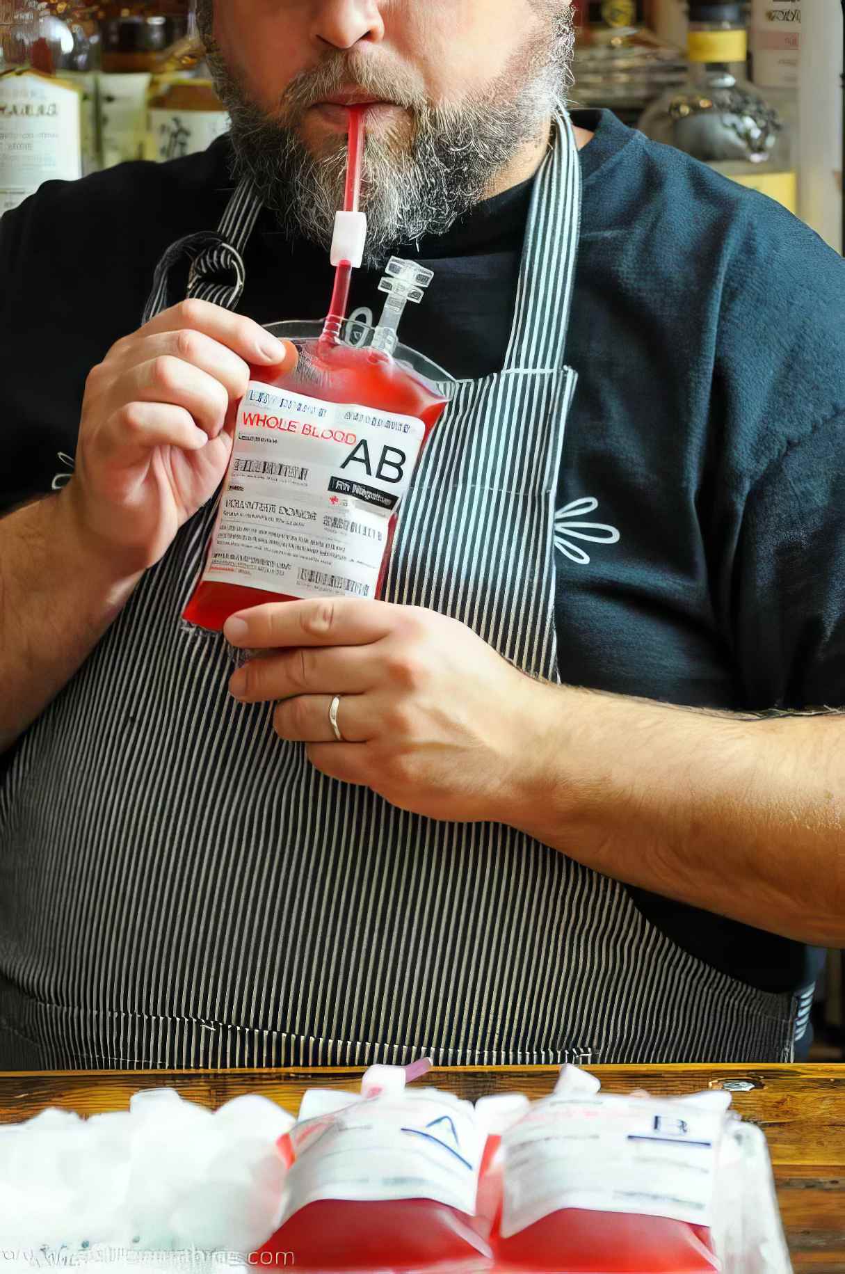 Halloween Punch – Blood Bag Spooky Cocktail