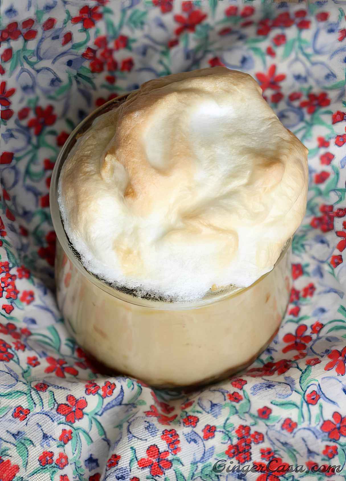 Peanut Butter Pudding Pie Filling With Meringue