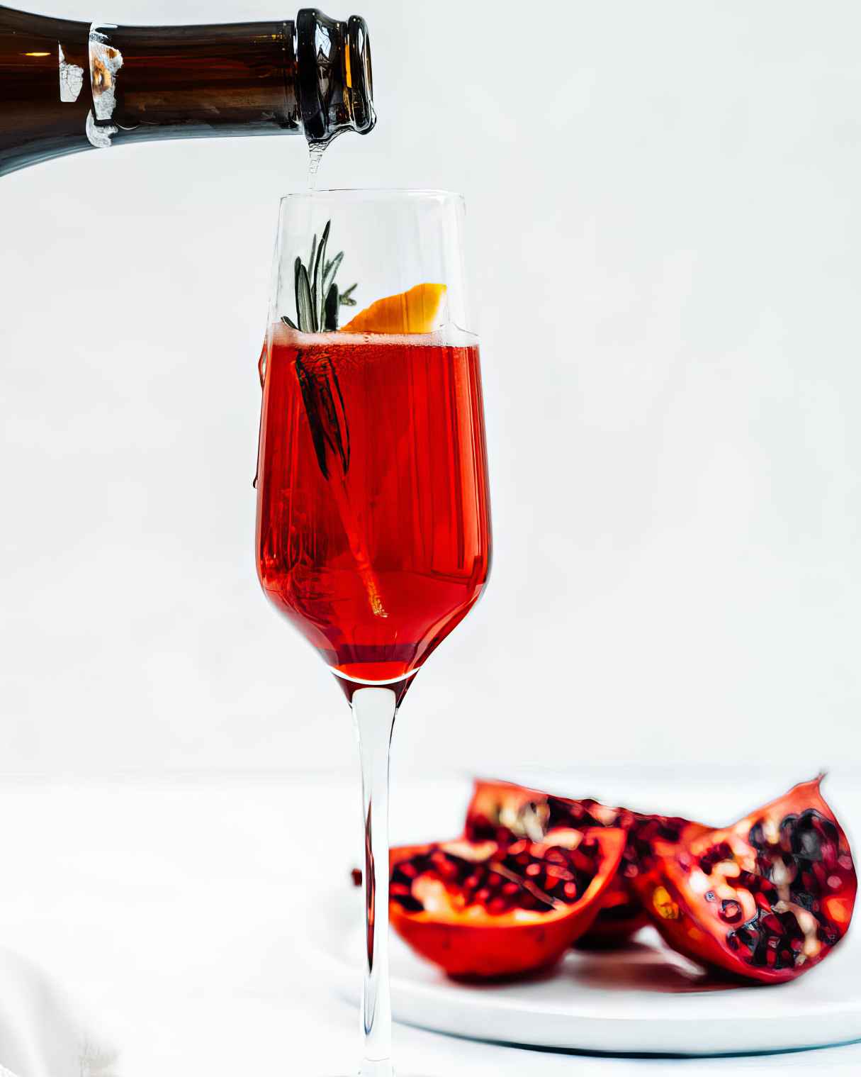 Pomegranate Prosecco Sparkler