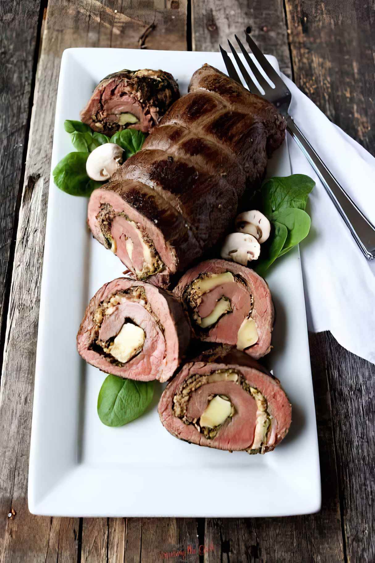Sous Vide Stuffed Flank Steak Recipe