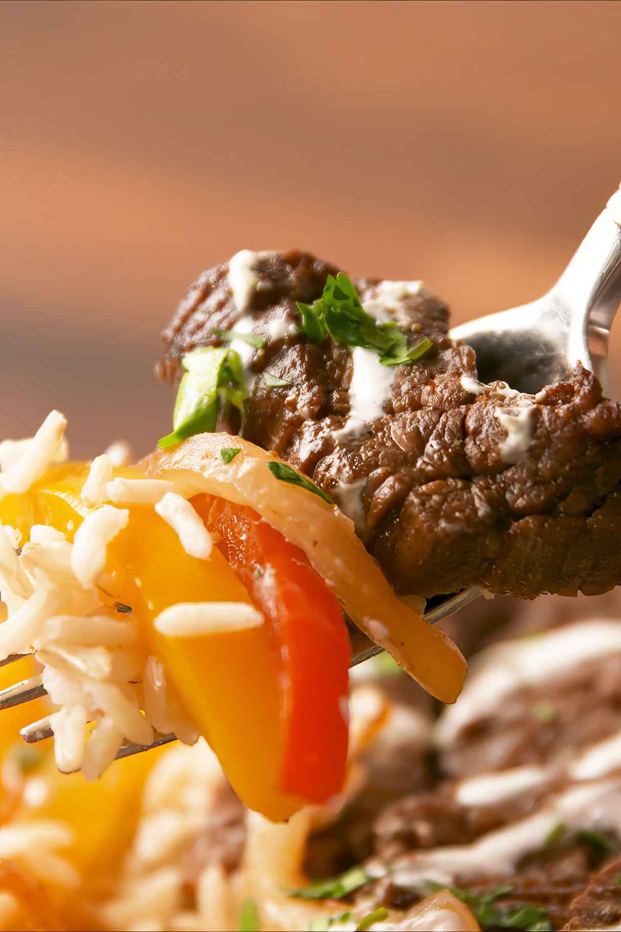 Steak Fajita Power Bowl for Picnic Dinner