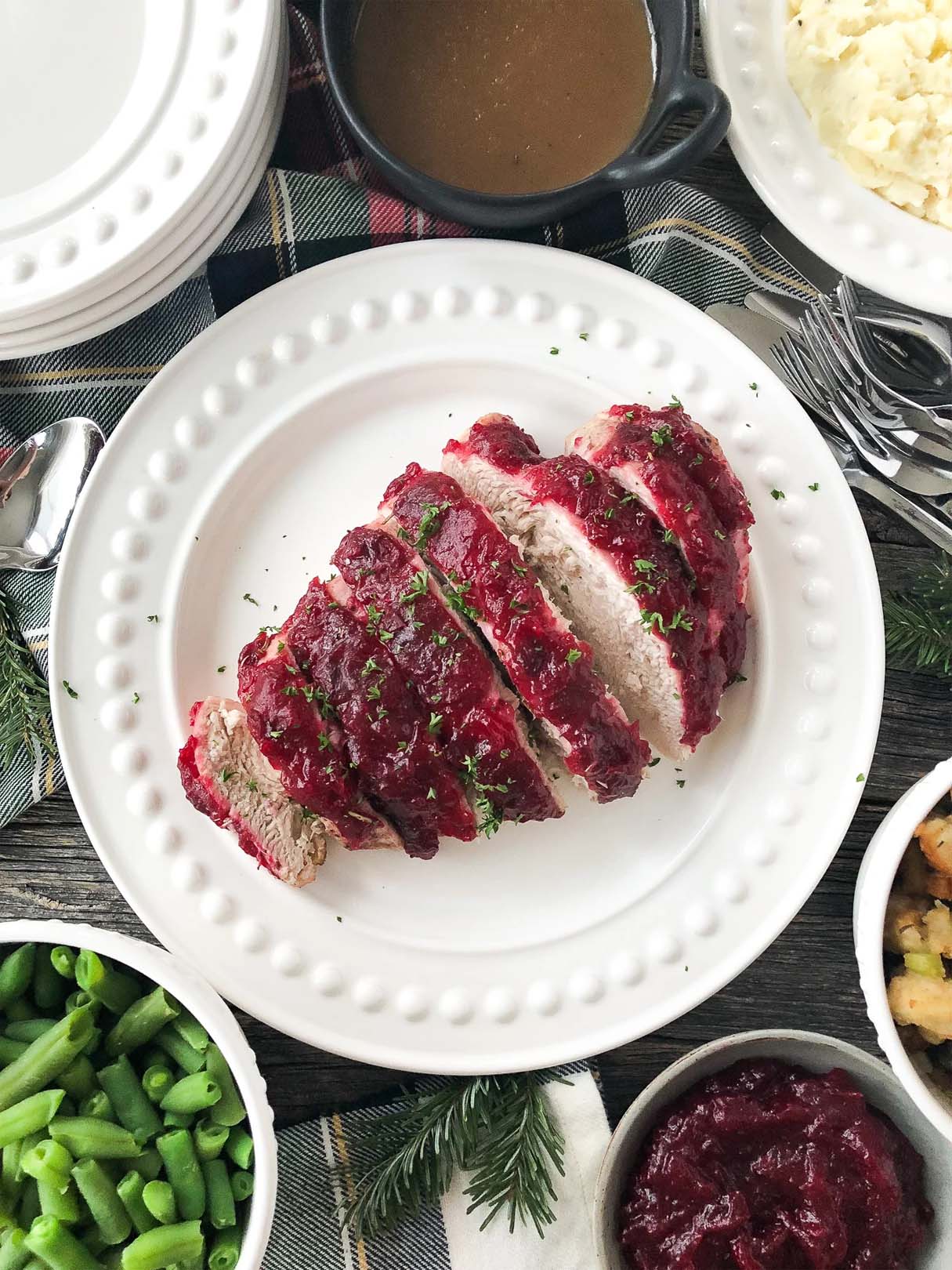 Cranberry Glazed Turkey Breast Recipe to Cook
