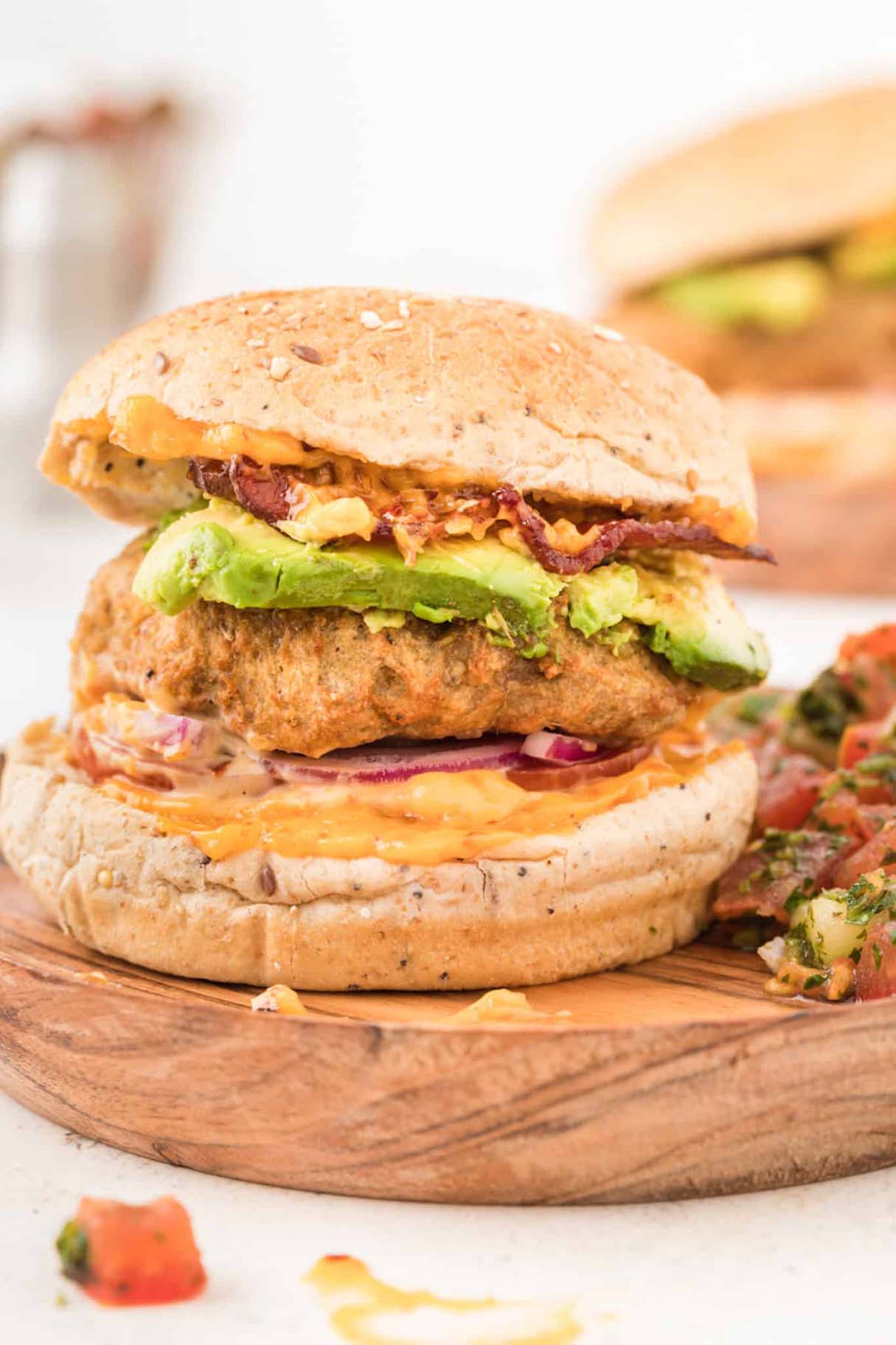 Easiest Air Fryer Turkey Burgers