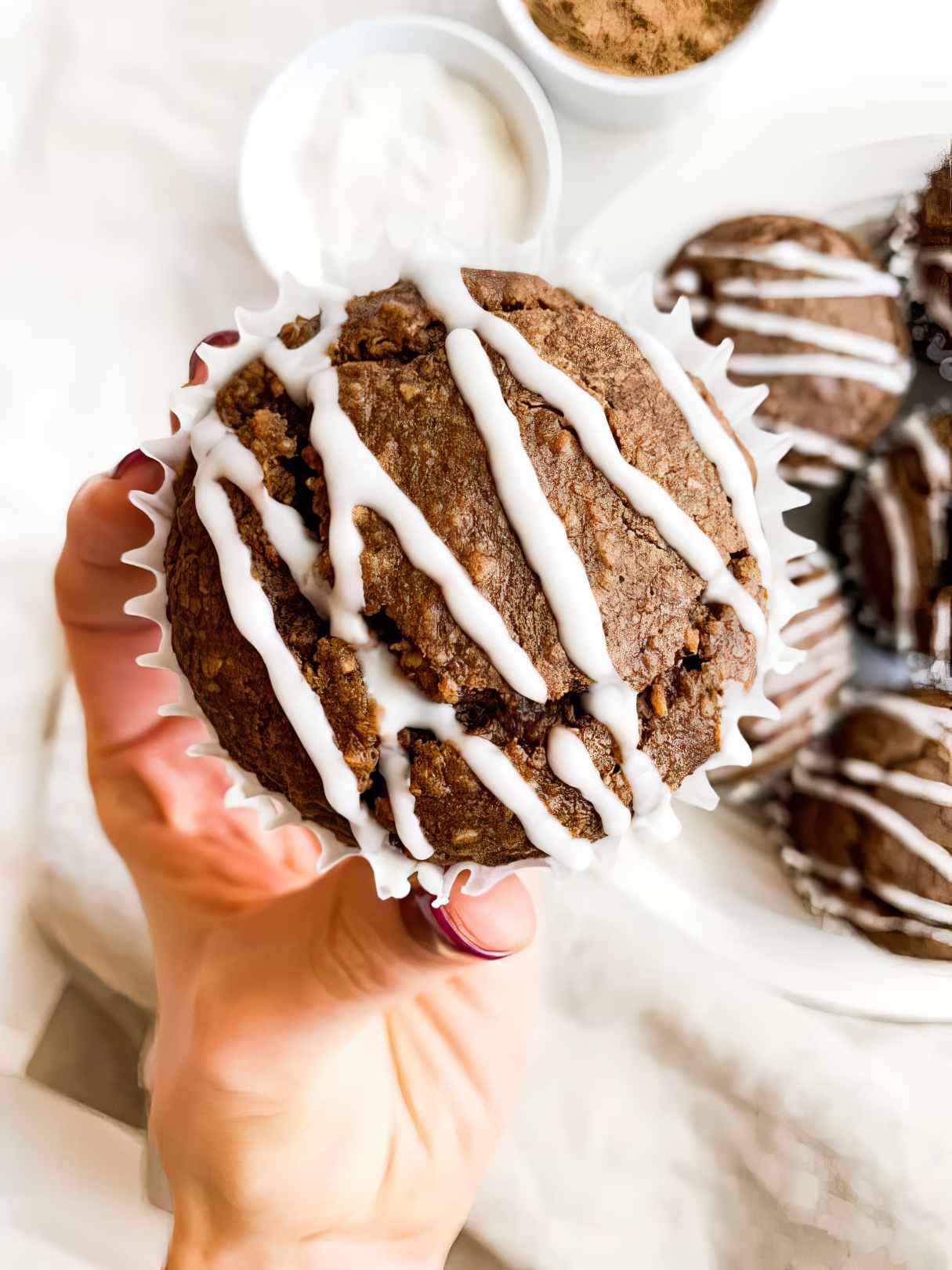 Healthy, Blender Gingerbread Muffins