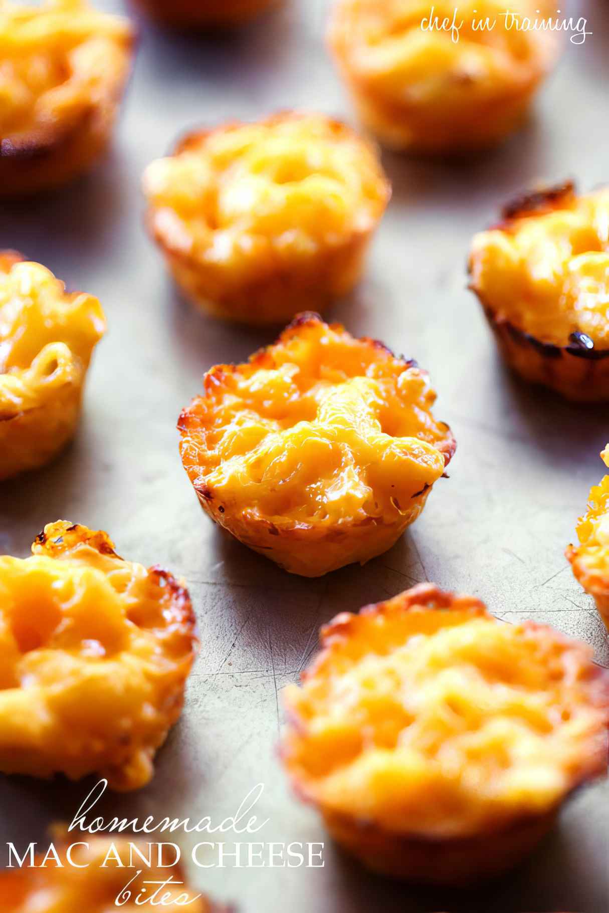 Homemade Mac and Cheese Bites - Preschool Snack Idea