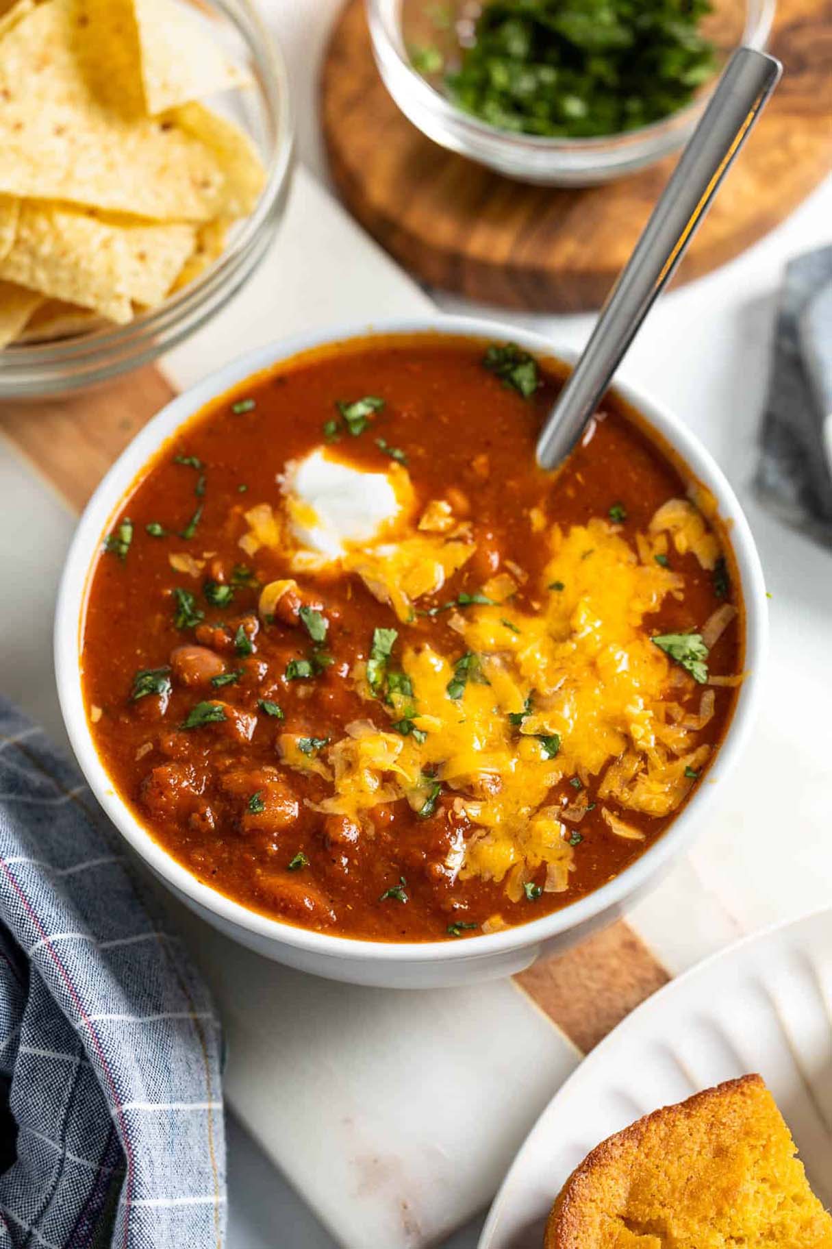Instant Pot Turkey Chili