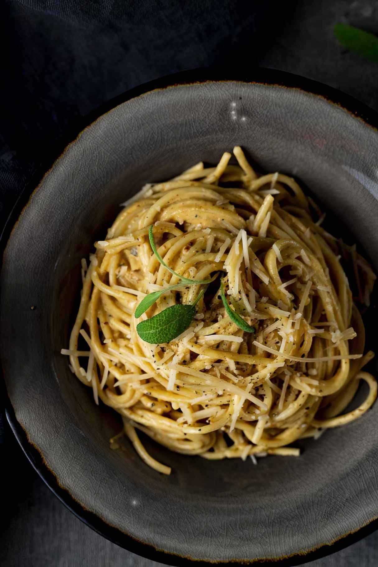 Pumpkin Spaghetti Alfredo Recipe