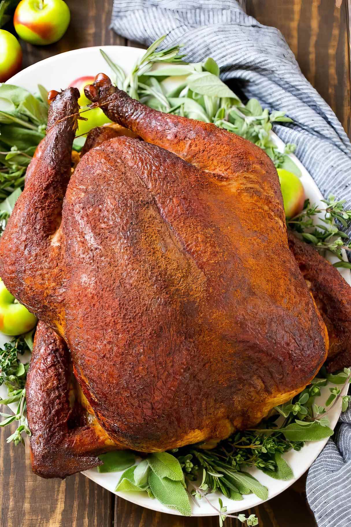 Smoked Thanksgiving Turkey Recipe