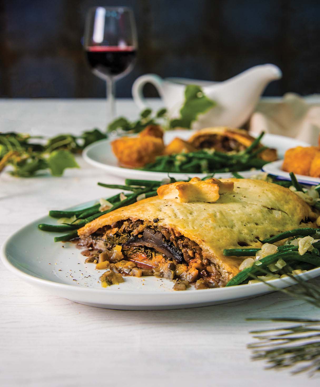 Vegan Mushroom Wellington - Easy Vegan Christmas Recipe