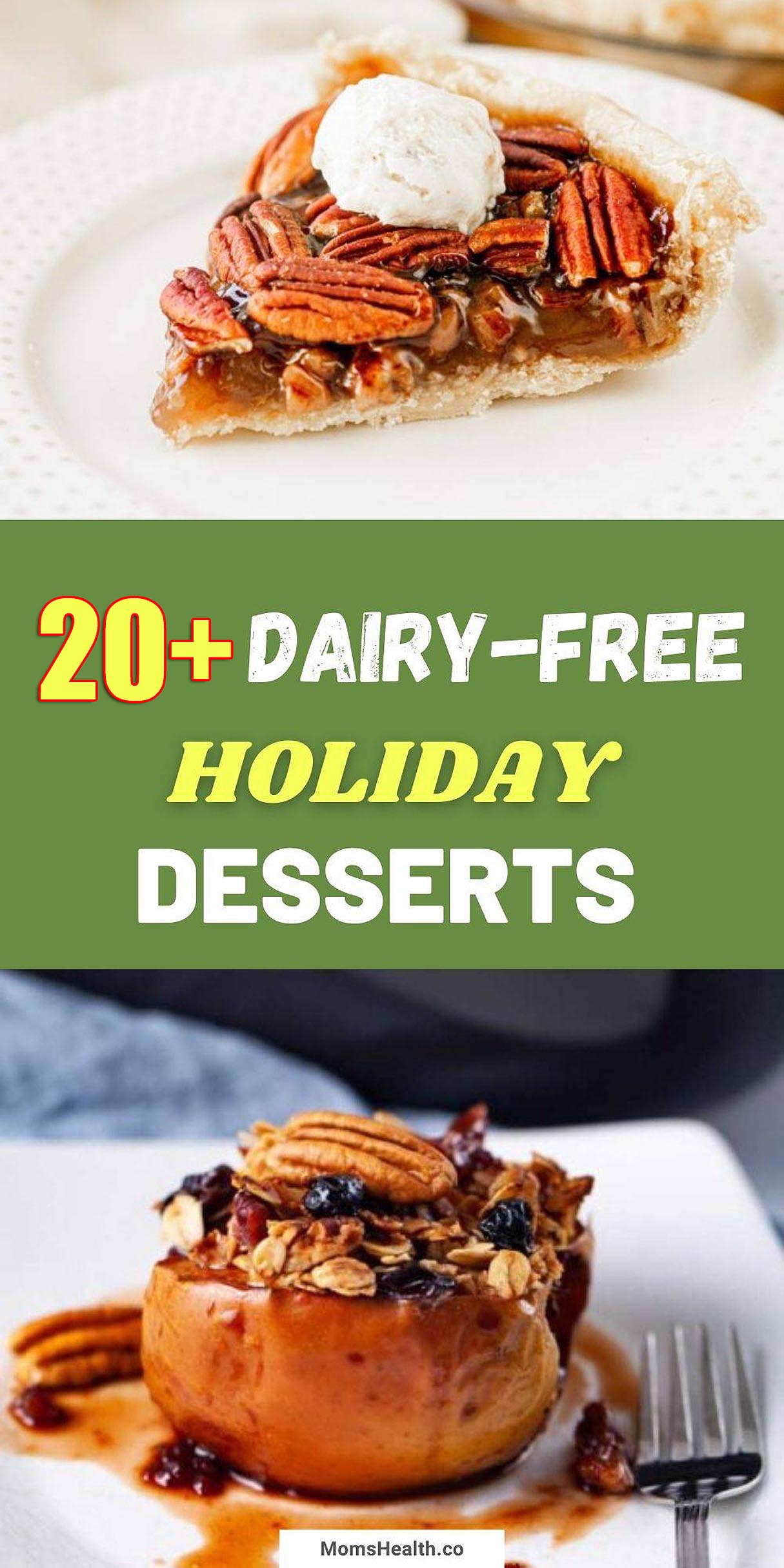 20+ Dairy Free Desserts for Christmas