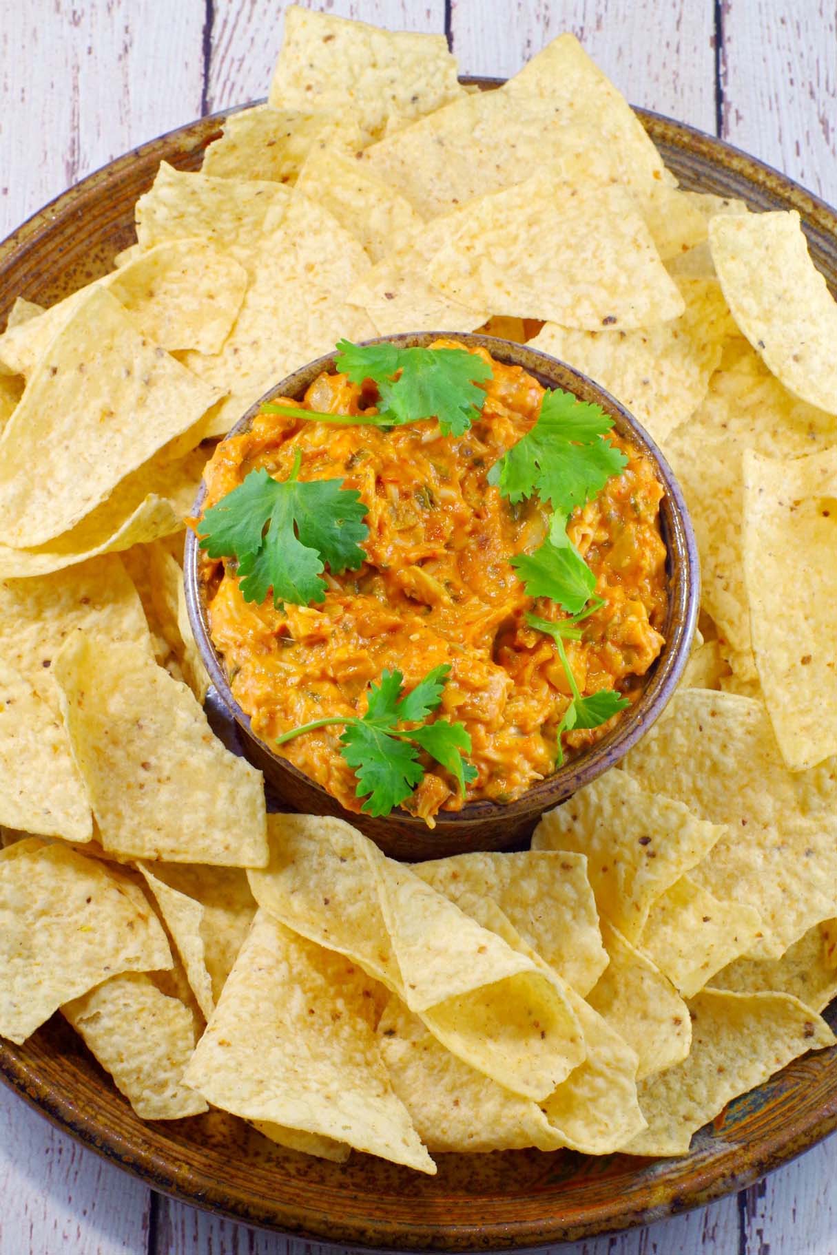 Baked Artichoke & Cilantro Pizza Dip (Gluten-free)