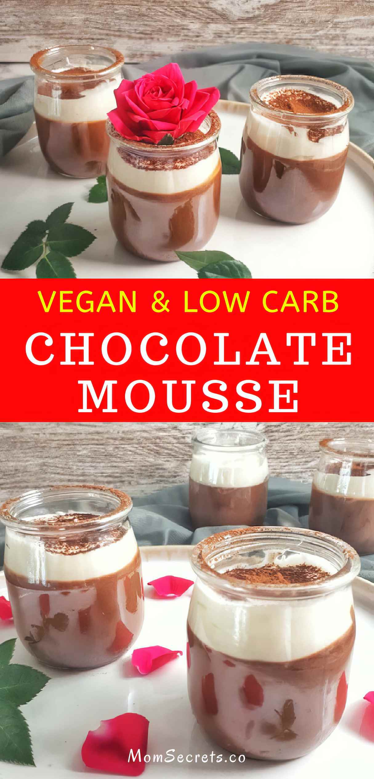 Chocolate Mousse - Aquafaba Recipe (Low Carb, Paleo and Dairy-free)