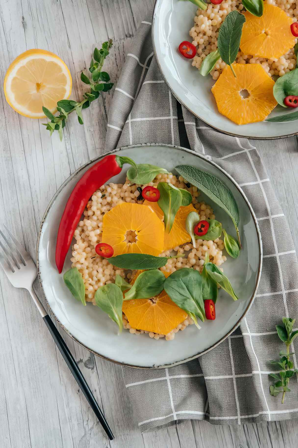 Citrus Israeli Couscous Salad Recipe