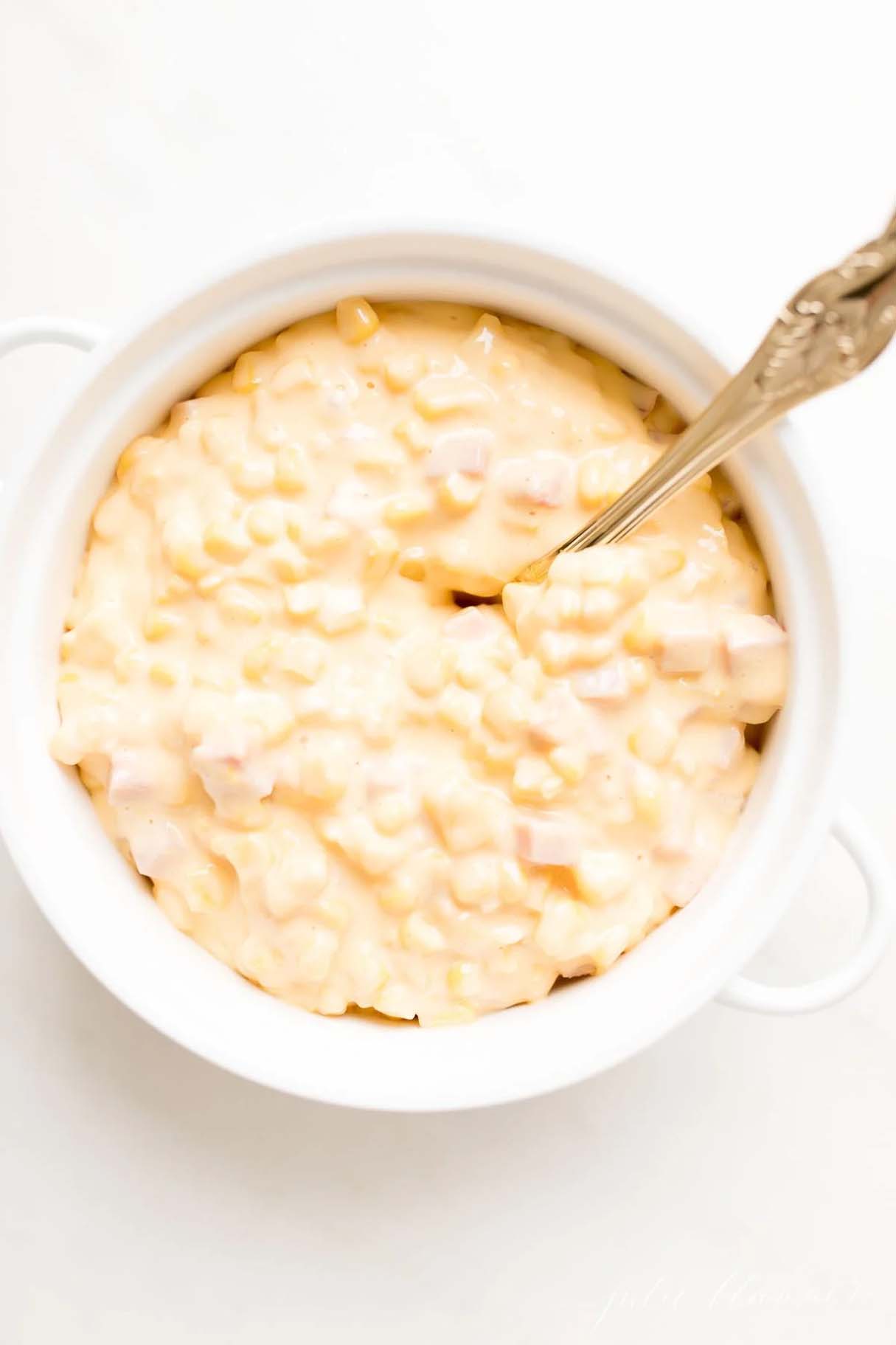 Corn Casserole (Cheesy Corn)