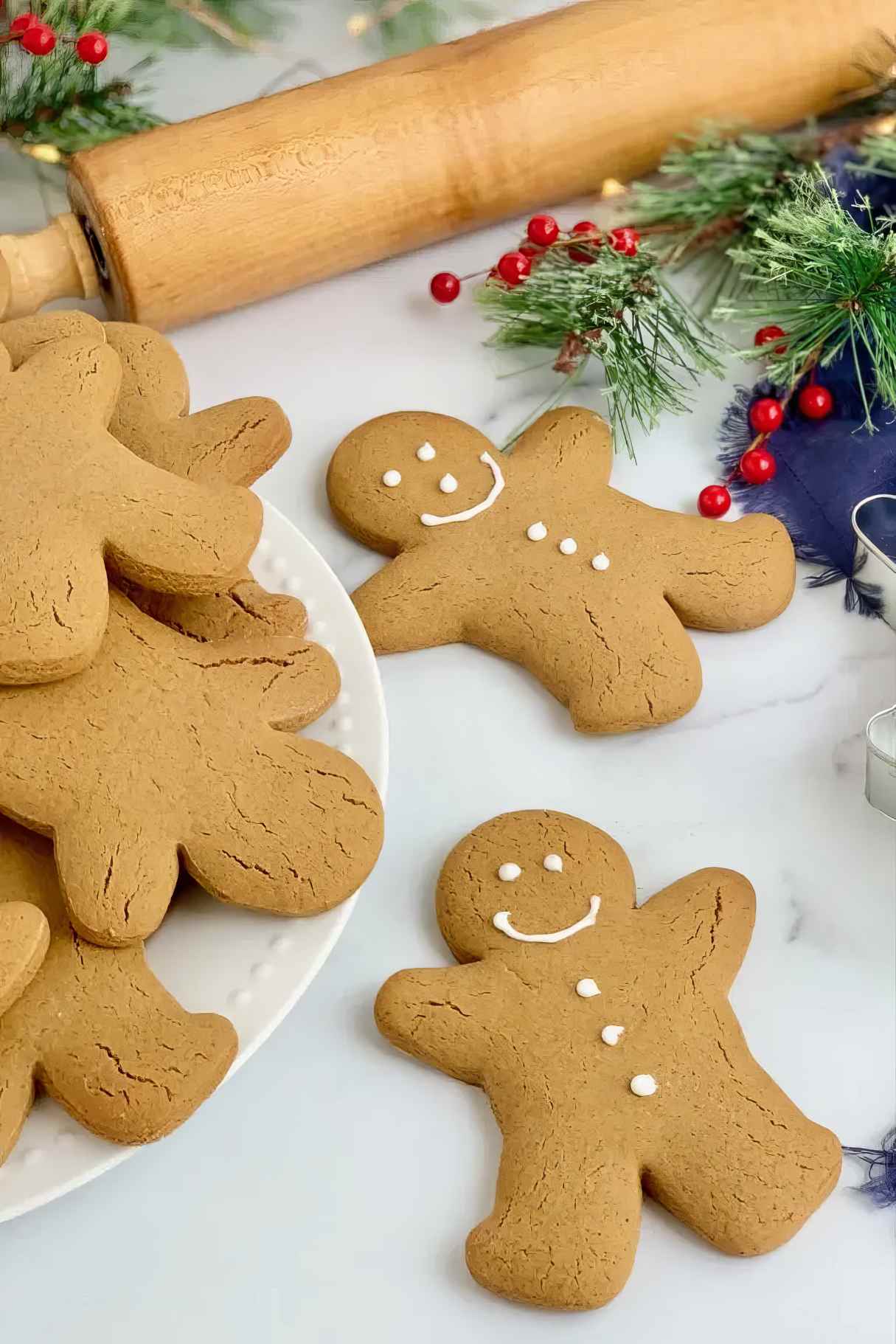 Dairy Free Soft Gingerbread Cookies
