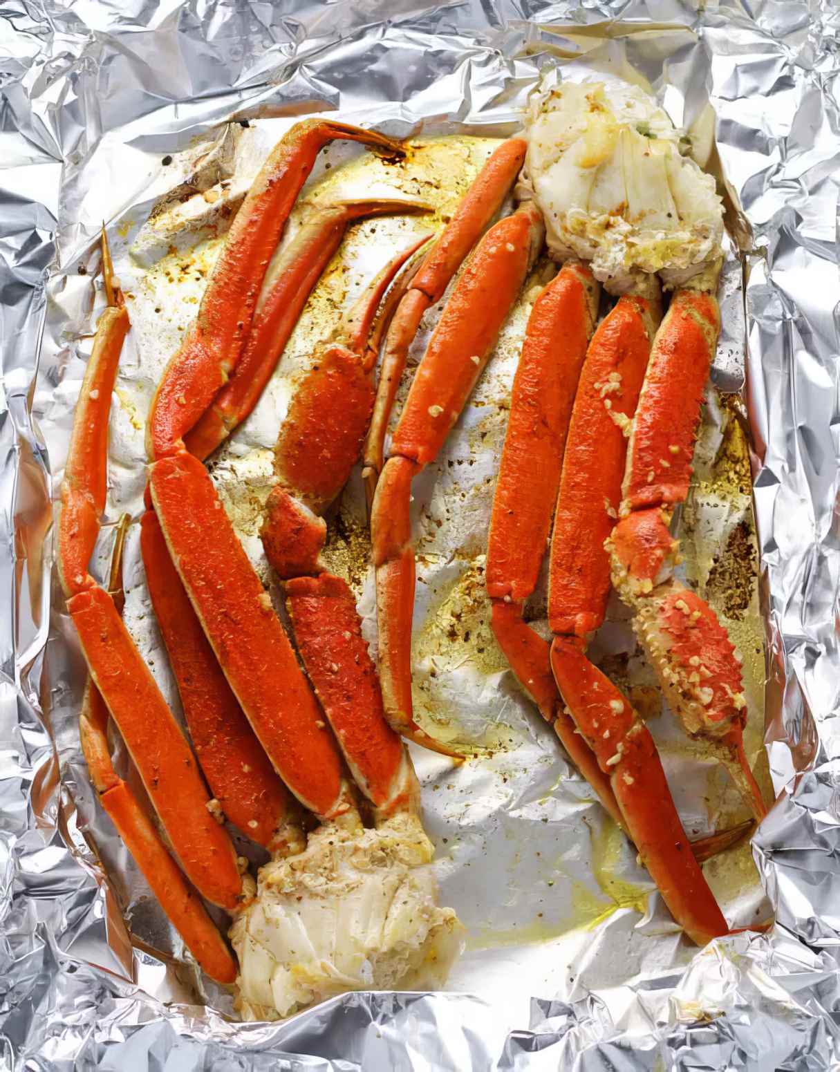 Easy Baked Snow Crab