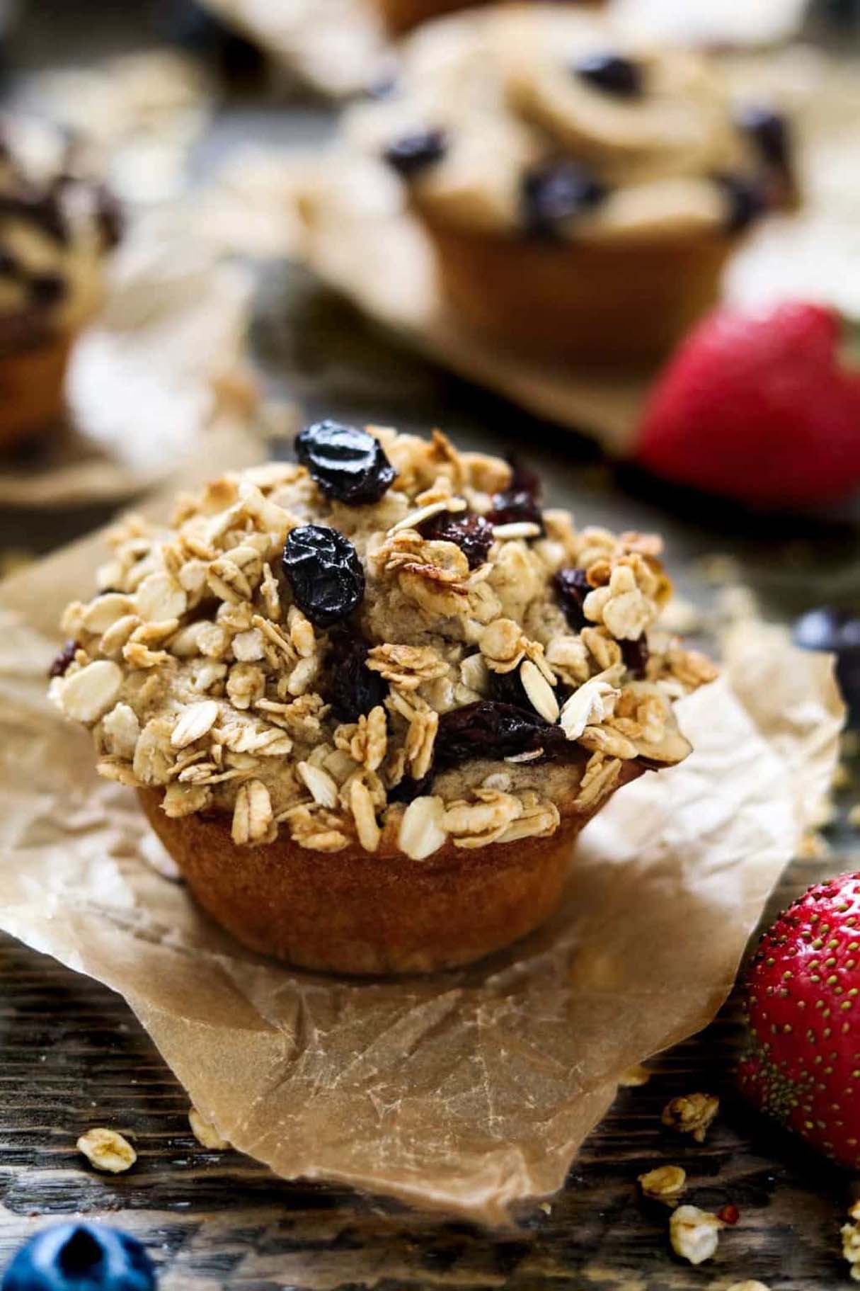 Easy Vegan Protein Muffins (GF + Oil-Free)