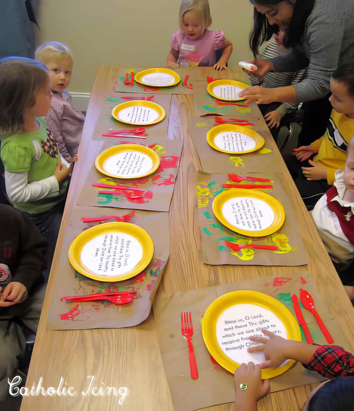 Grace before Meals Craft for Kids