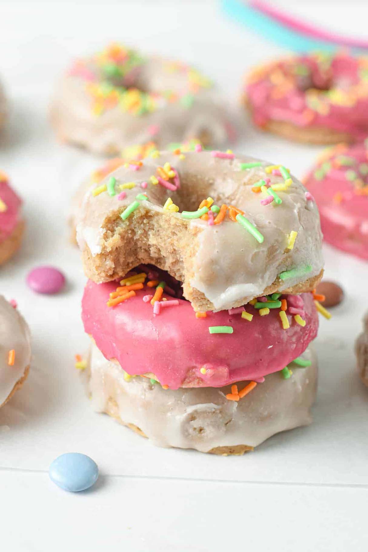 Protein Donuts Recipe (Egg-Free, Flourless, Oil-Free)